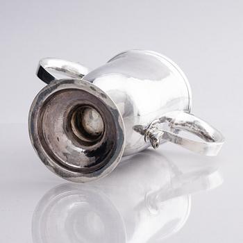 A Brittish 18th century two-handled silver cup, mark of Joshua Lejeune, London 1790.