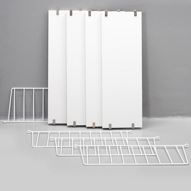 Nils Strinning, hyllsystem, "String BFB/Hyllan", String Design AB, 2000-tal.