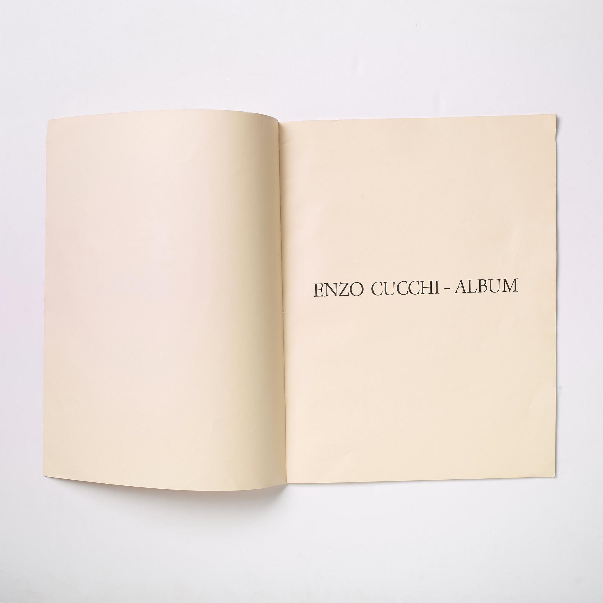 Enzo Cucchi, "Album La Scimmia".