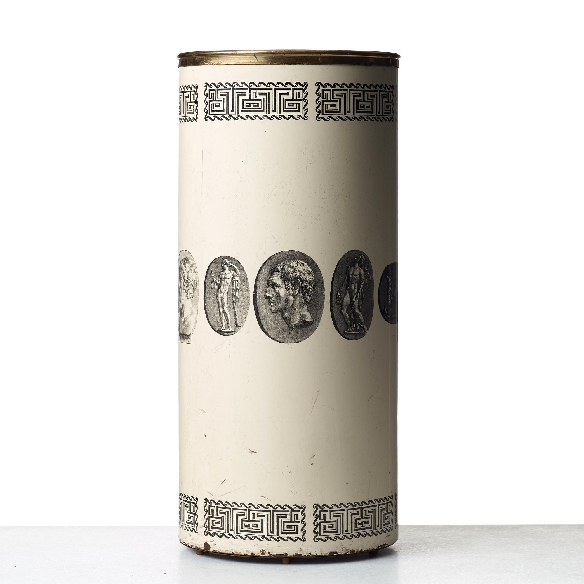 Piero Fornasetti, an umbrella stand, Milano, Italy.