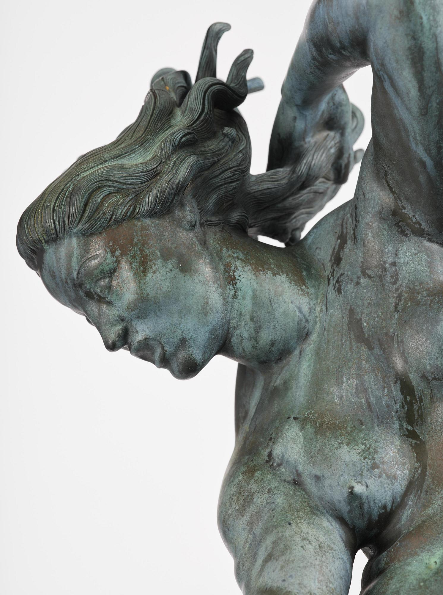 Carl Milles, "Solglitter" / "Najad på delfin" (Sunglitter / Naiad and dolphin).