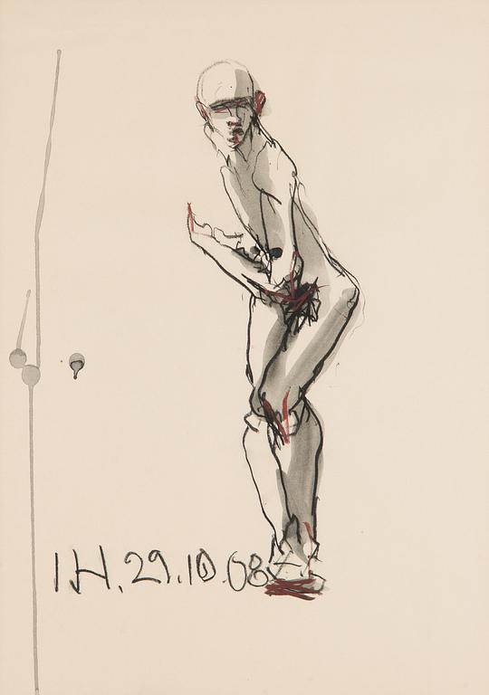 Ismo Hölttö, Croquis drawing.