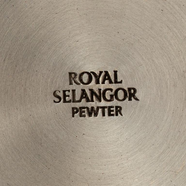 Champagne cooler, G.H. Mumm, Royal Selangor Pewter.