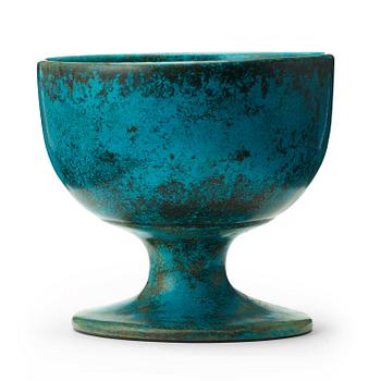 Hans Hedberg, Hans Hedberg, a faience footed bowl, Biot, France.