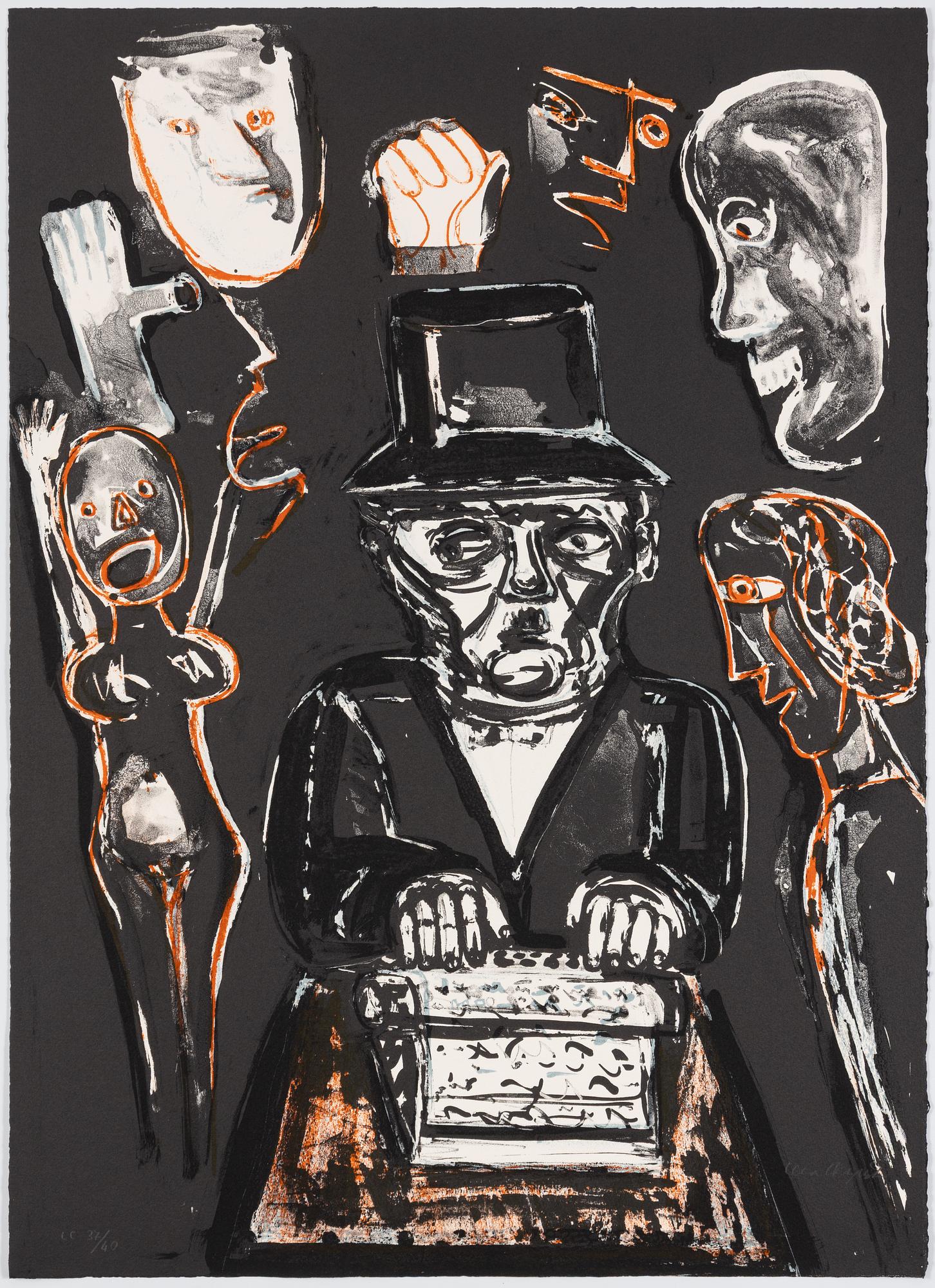 Lena Cronqvist, Untitled, from the portfolio: "August Strindberg, Ett Drömspel".