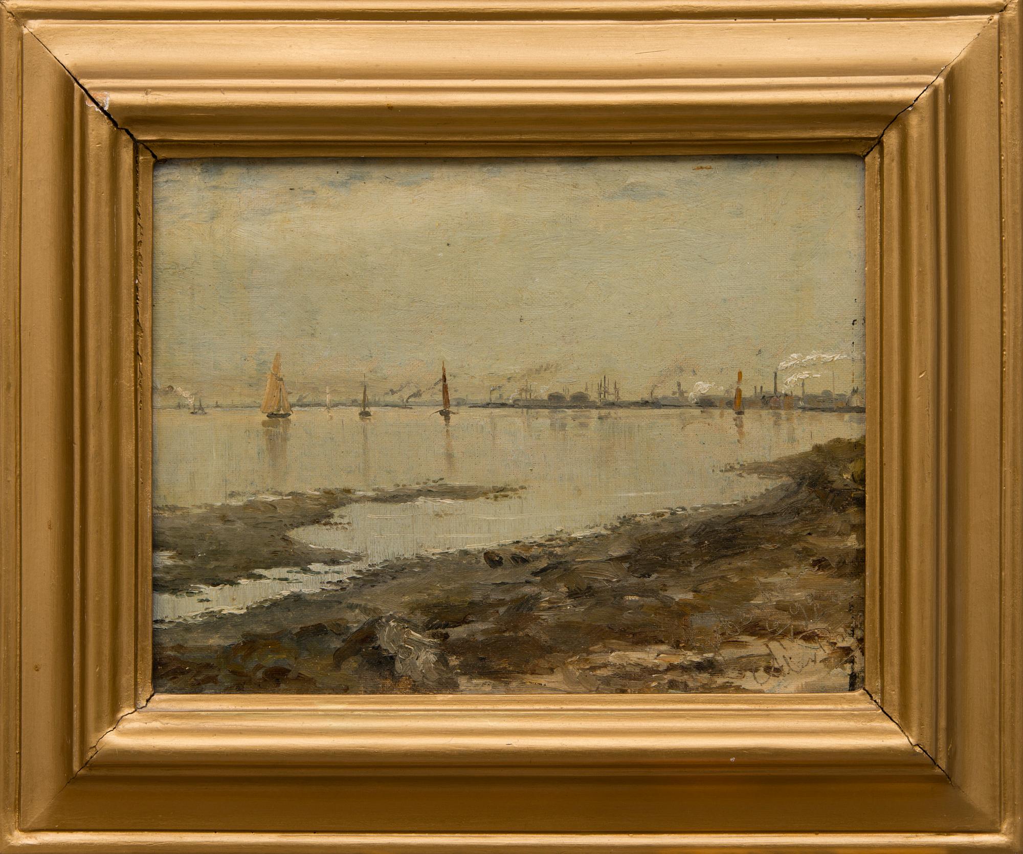 ALEX RAPP, Oil on panel, signed and dated a tergo 1892.