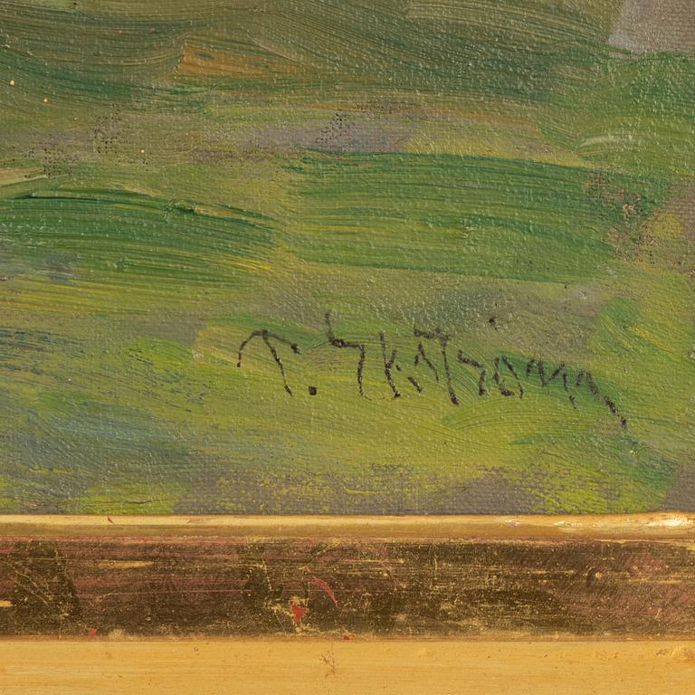 Per Ekström, oil on canvas, signed.