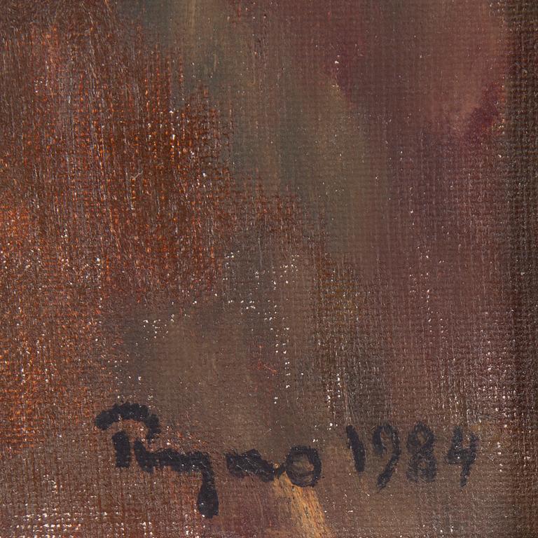 RYNO FRIEBERG, oil on canvas, signed Ryno and dated 1984.