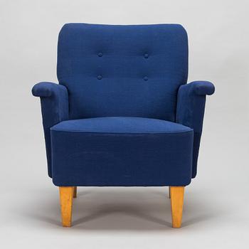 Aino Aalto, a mid-20th century '500' armchair for O.Y. Huonekalu- ja Rakennustyötehdas A.B.