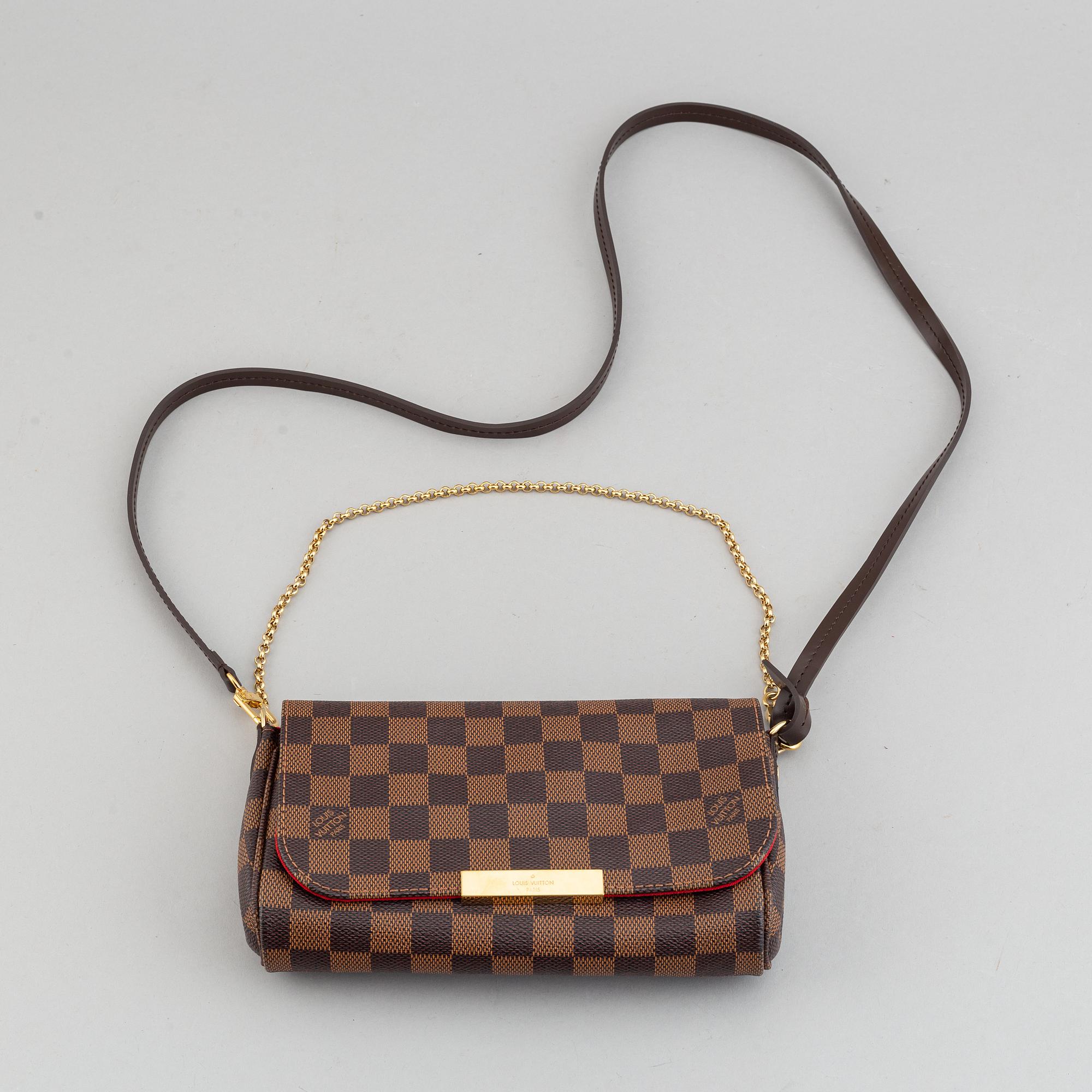 Louis Vuitton, a Damier Ebene handbag, 2015.