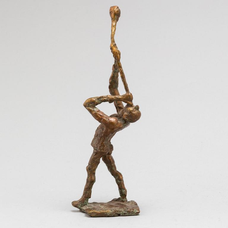 ERIK HÖGLUND, skulptur, brons, signerad.