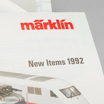 MÄRKLIN, samling lok och vagnar, 1900-talets andra hälft.