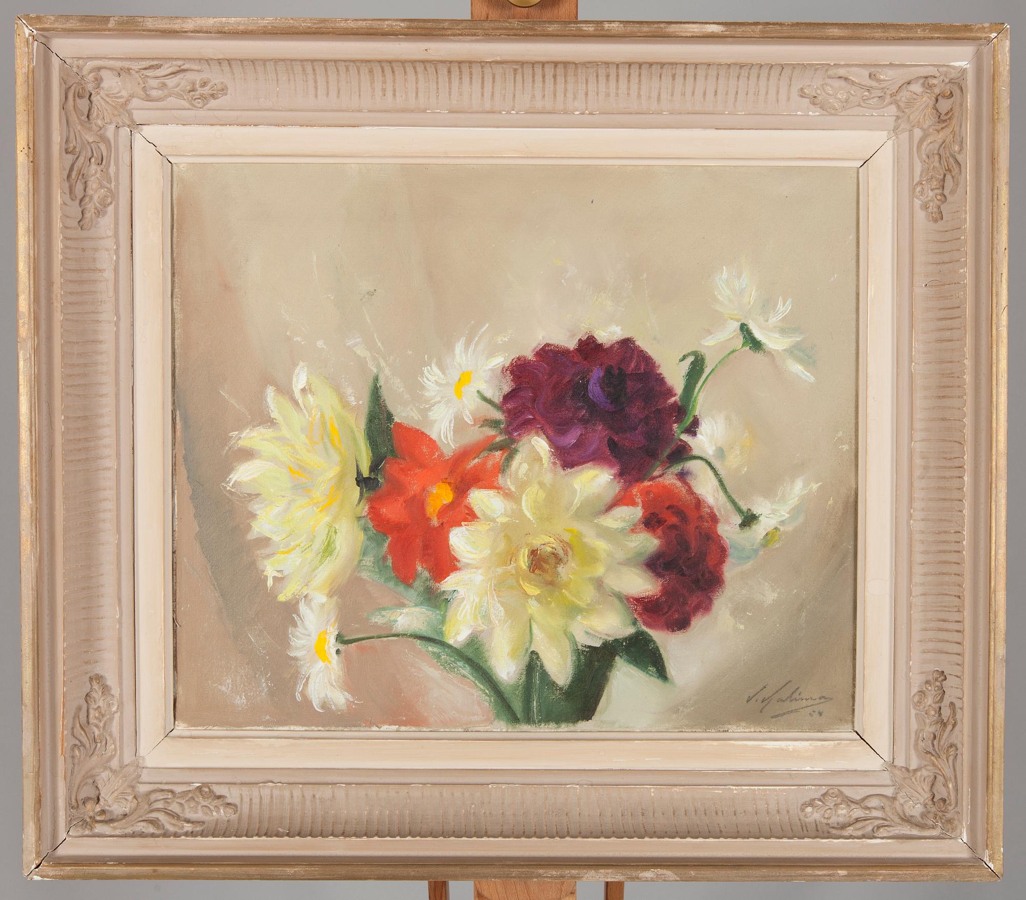 VELI KALIMA, olja på duk, signerad och daterad 64.