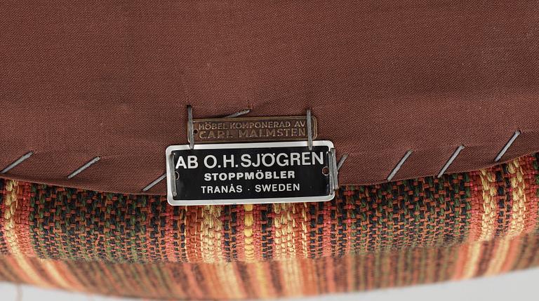 FÅTÖLJ, "Farmor" Carl Malmsten, 1900-talets andra hälft.