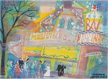 Maurice Blanchard, Moulin Rouge.