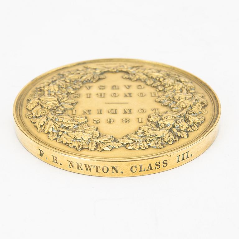 Medal, '1862 Londini Honoris Causa'
International Exhibition, London 1862.