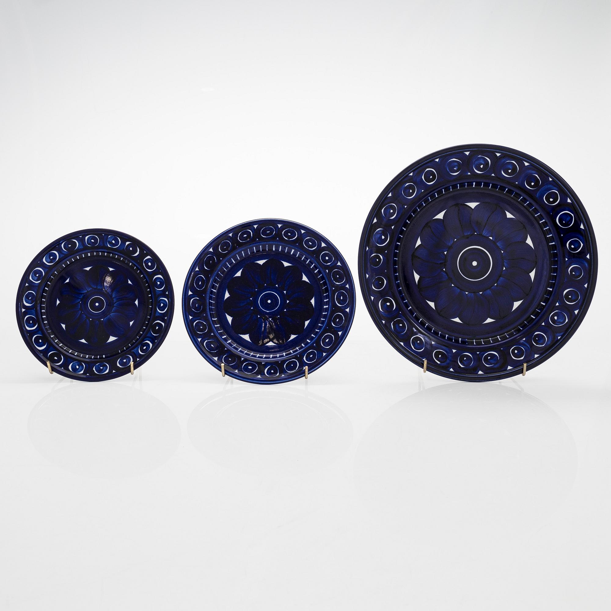 Ulla Procopé, servisdelar, 53 st, "Valencia", Arabia, Finland.