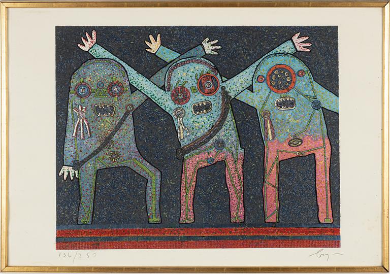 Enrico Baj, "Parade".