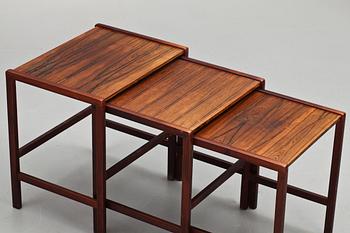 SATSBORD, 3 delar, 1950/60-tal.