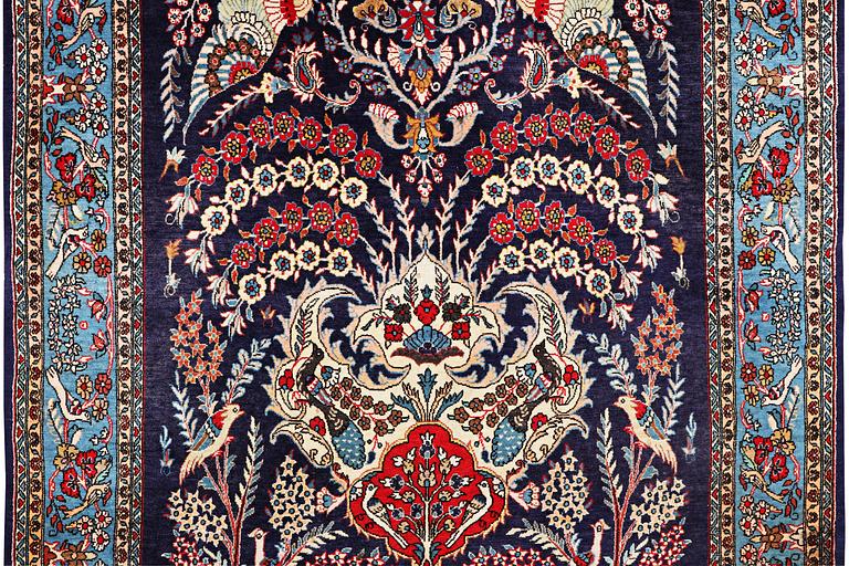 Matta, Sarouk, ca 255 x 155 cm.