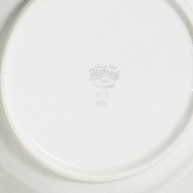 Louise Adelborg, mat- och kaffeservis, 73 delar, porslin,"Swedish Grace/Gracil", Rörstrand.