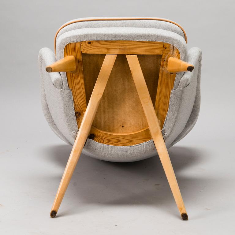 CARL GUSTAF HIORT AF ORNÄS, a 1950s 'Siesta' armchair for Puunveisto Oy - Wood work Ltd.