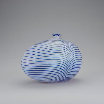 VAS, glas, Bertil Vallien, Kosta Boda, 1980-/90-tal.