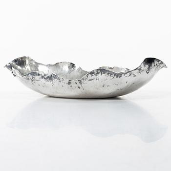 Bowl, silver, Italy, mid-20th century.