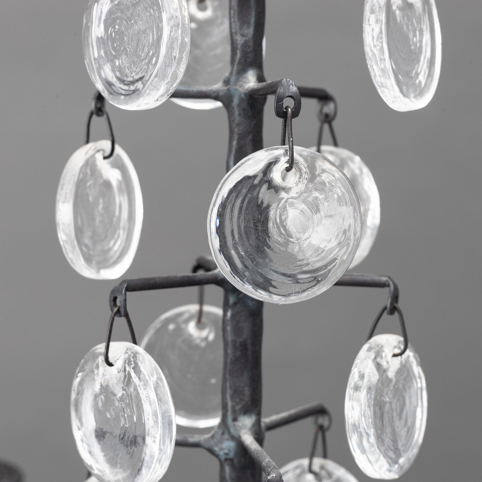 Erik Höglund, a chandelier, Boda Smide.