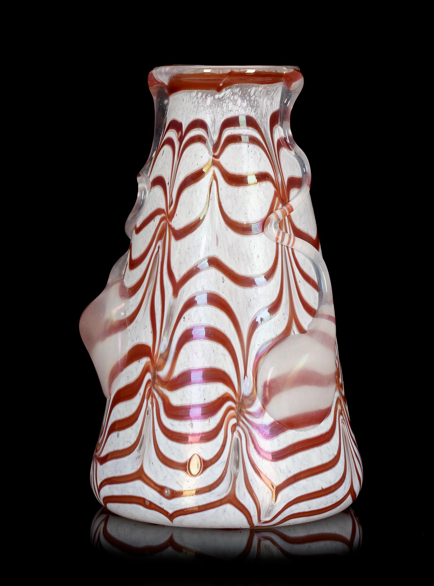 VAS, glas, Sergio Rossi Murano. Sign.