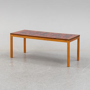 A coffee table by Stig Lindberg & David Rosén for Nordiska Kompaniet, ca 1959.