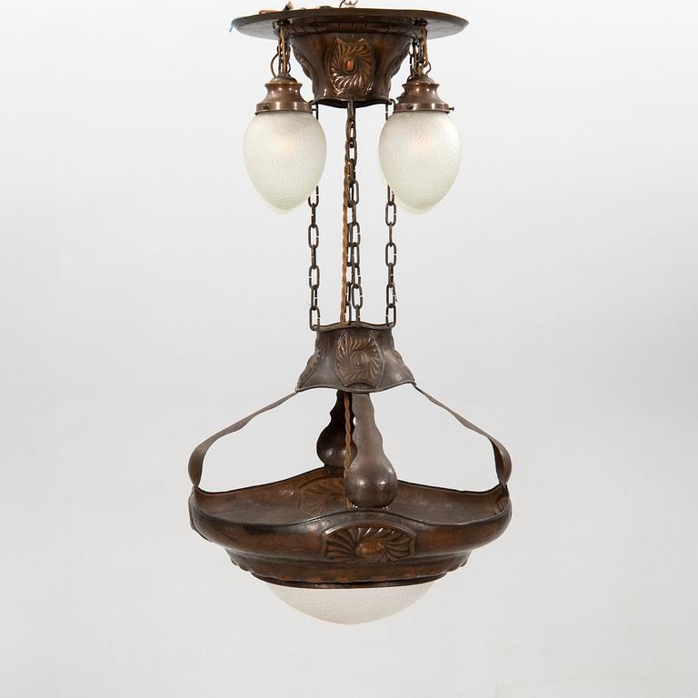 Ceiling lamp, first half of the 20th century.