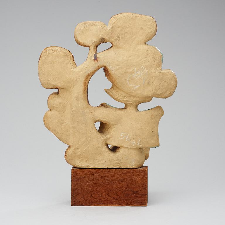 A Stig Lindberg stoneware sculpture, Gustavsberg Studio, probably 1940's.