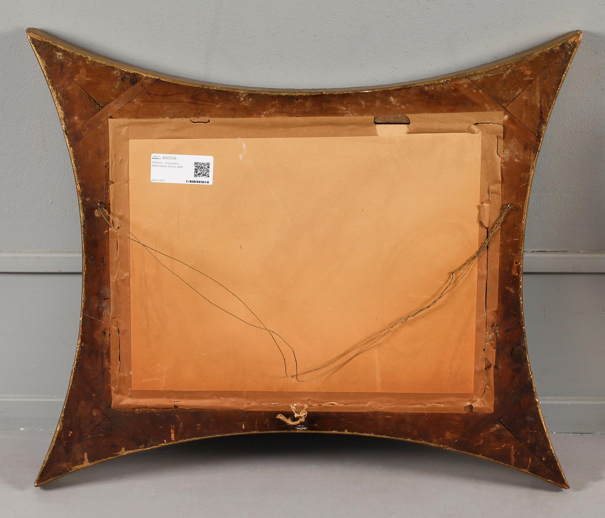 SPEGEL, senempire, 1800-talets första hälft.
