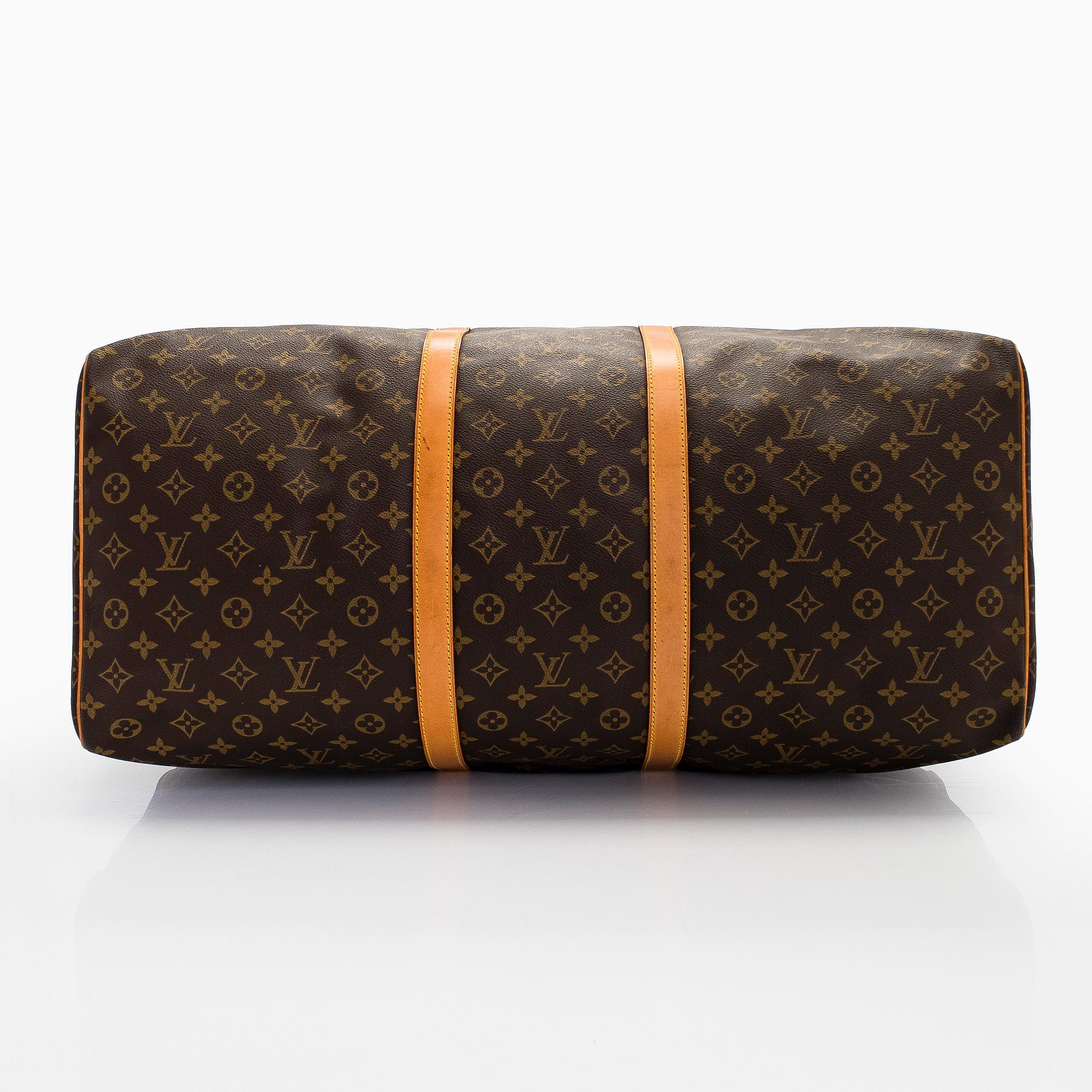 Louis Vuitton, a Monogram Canvas "Keepall 60" weekend bag.