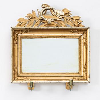 Spegellampett, västsvensk, 1800-tal.