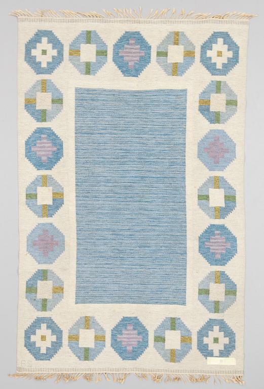 MATTA, rölakan, Barbro Sprinchorn, monogramsignerad BS, 1960-tal. 140 x 240 cm.