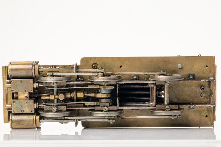 Steam locomotive. "Gotland". Live steam. Drawings by Jan Gunnarsson.