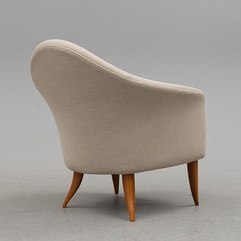 A Kerstin Hörlin-Holmquist 'Lilla Adam' easy chair, Nordiska Kompaniet, Triva series, Sweden 1950's/60's.