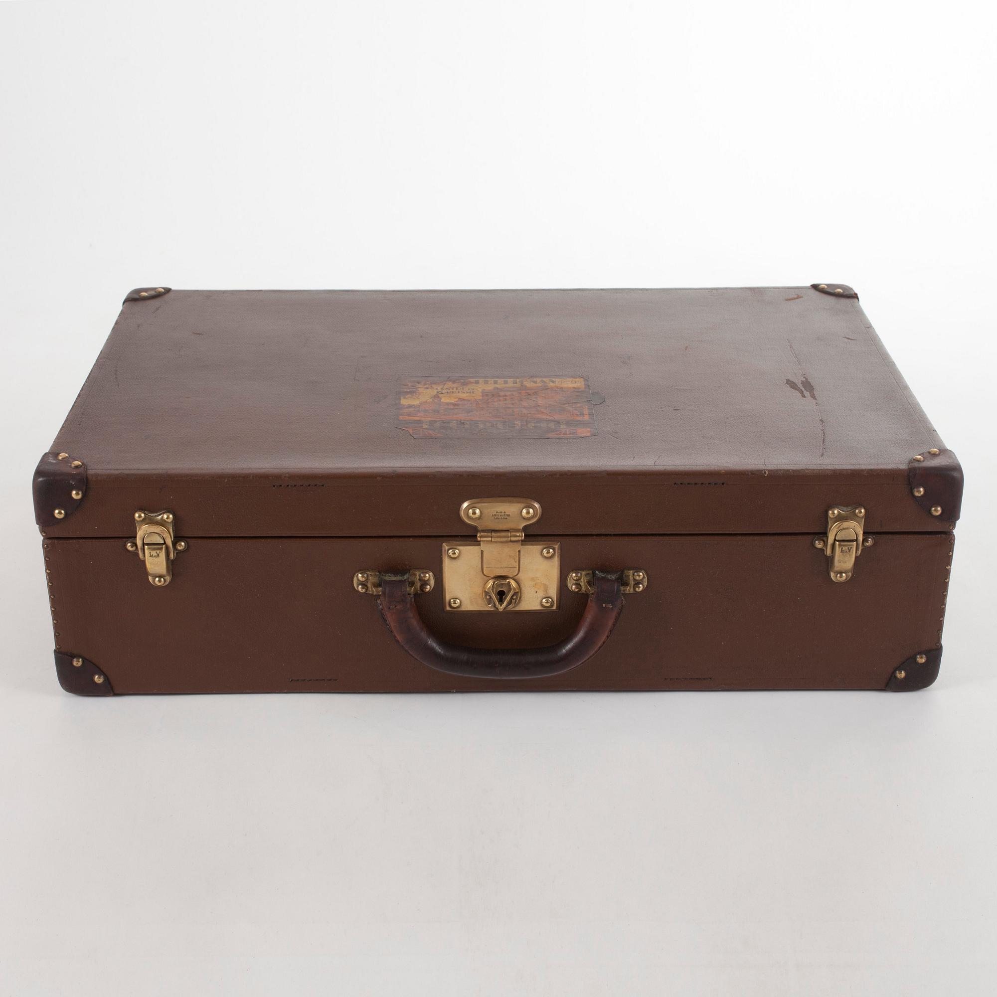 LOUIS VUITTON, resväska, 1910-tal.