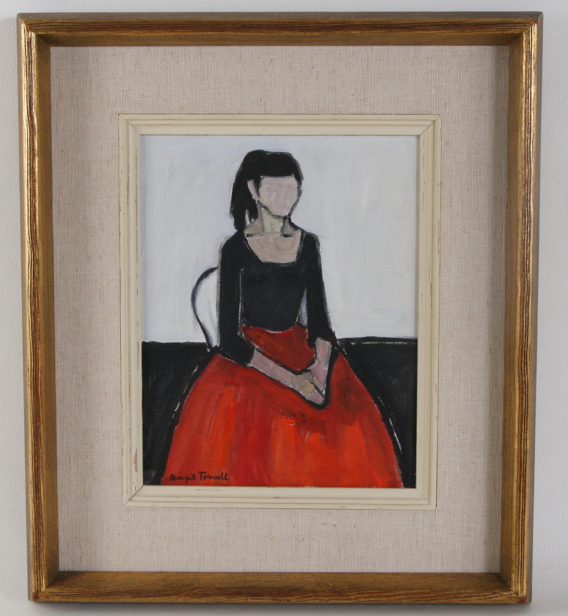 BIRGIT FORSSELL, olja på duk, sign.