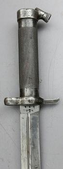 BAJONETTER, 2 st, en m/96, 1800-tal.