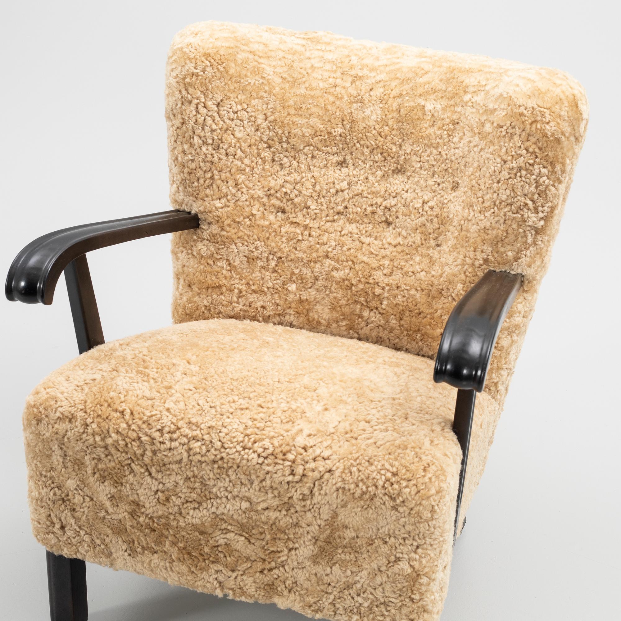 Armchair, Danish cabinetmaker, 1940s.