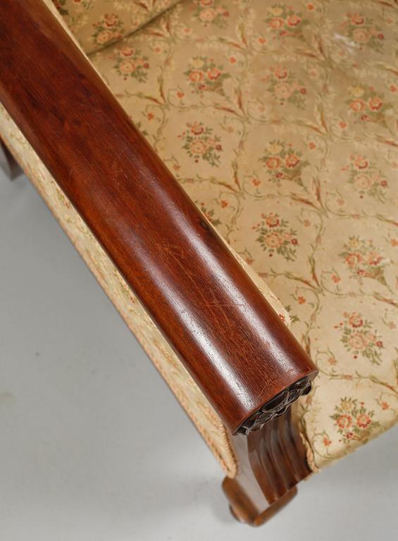 FÅTÖLJER, ett par, 1900-talets början.