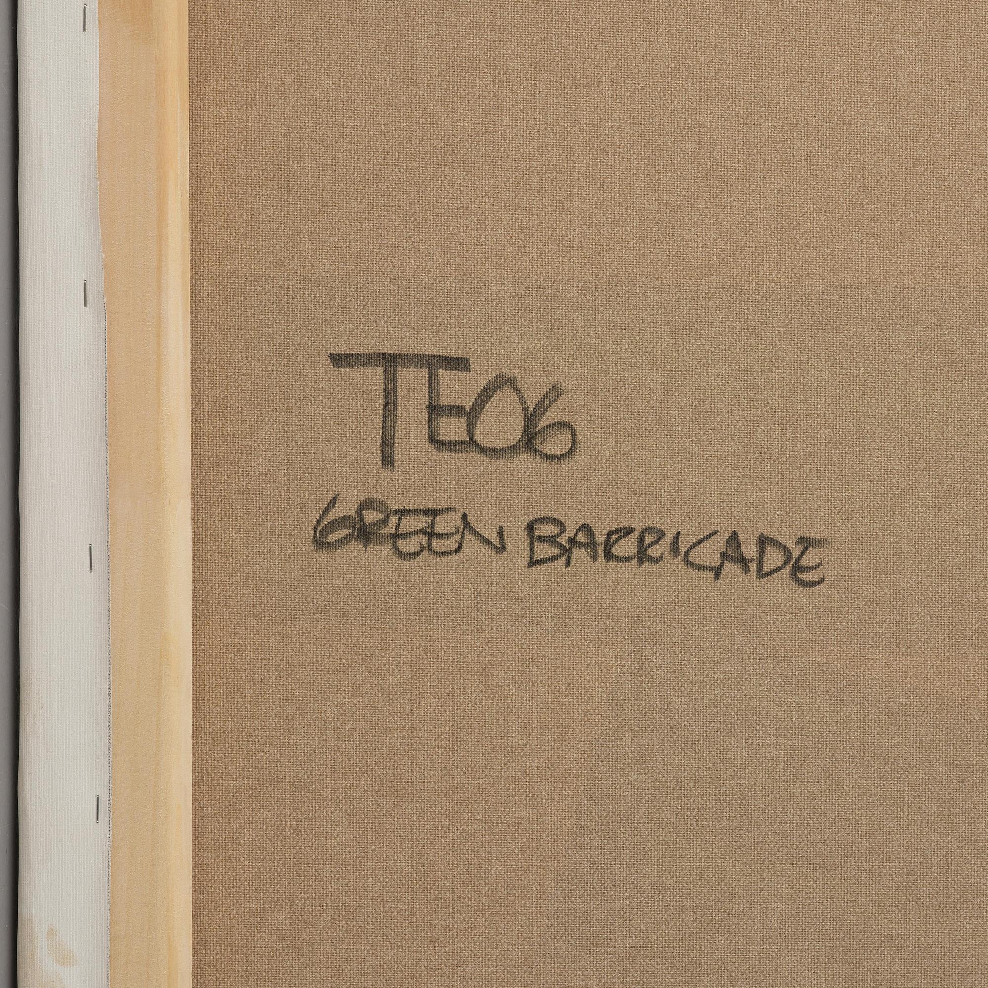 Thomas Elovsson, "Green Barricade".