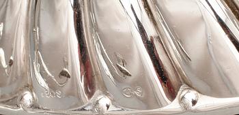 KANDELABRAR, ett par, silver, 1900-tal.