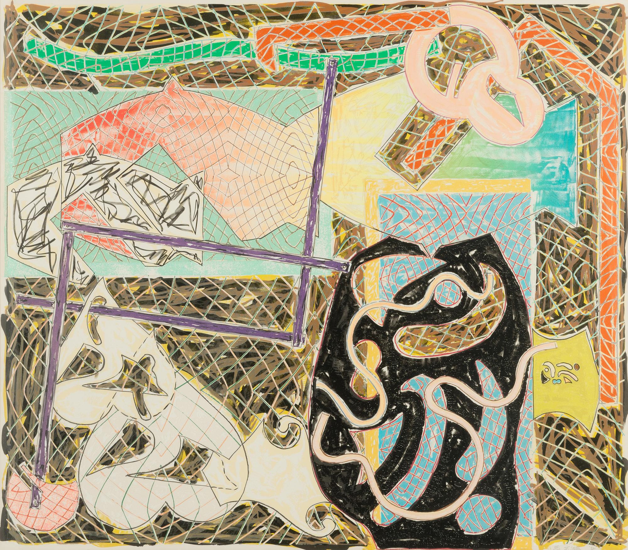 Frank Stella, "Shards".