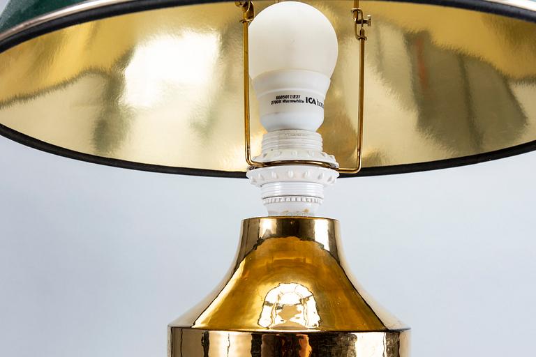 Bordslampa, etikettmärkt Miranda  AB,  Bitossi Italien.