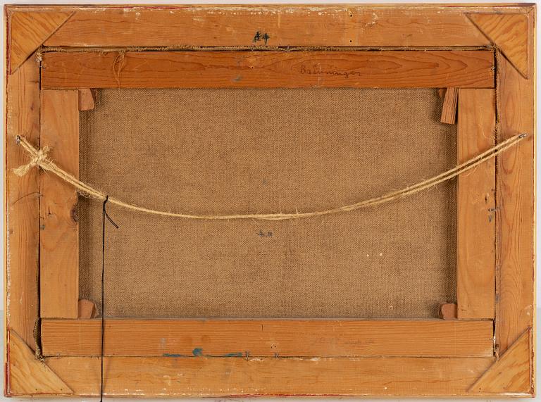OSCAR HULLGREN, oil on canvas, signed and dated 07.