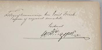 BOK, "Sveriges Ridderskaps och Adels vapenbok", Carl Arvid Klingspor, Centraltryckeriet, Stockholm.